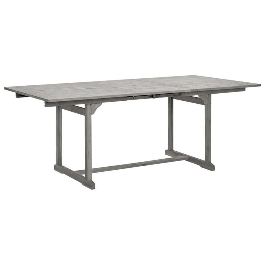 Tuintafel (50-200)X00X75 Cm Massief Acaciahout 200 x 100 x 75 cm Rechthoekig