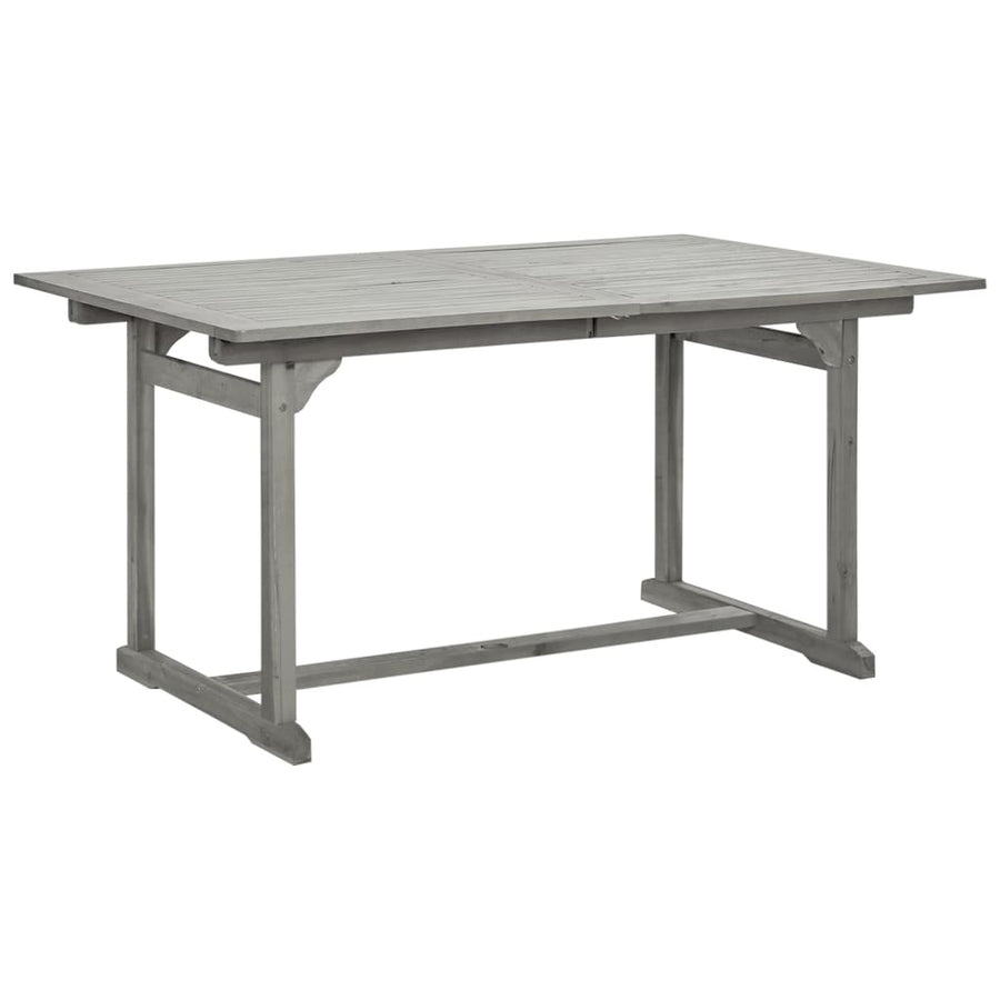 Tuintafel (50-200)X00X75 Cm Massief Acaciahout 200 x 100 x 75 cm Rechthoekig