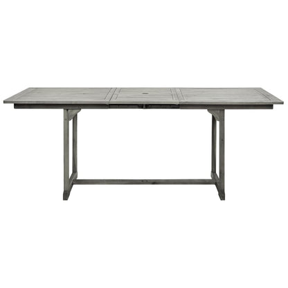 Tuintafel (50-200)X00X75 Cm Massief Acaciahout 200 x 100 x 75 cm Rechthoekig