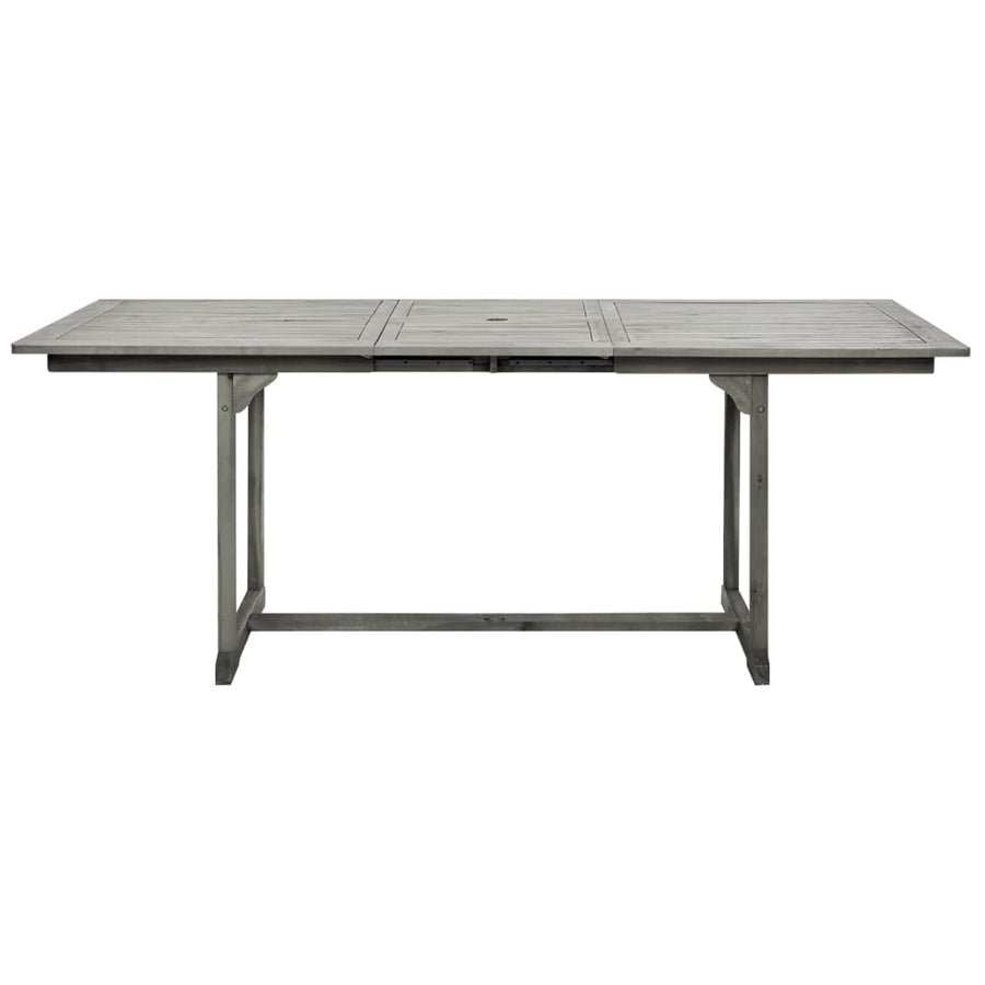 Tuintafel (50-200)X00X75 Cm Massief Acaciahout 200 x 100 x 75 cm Rechthoekig