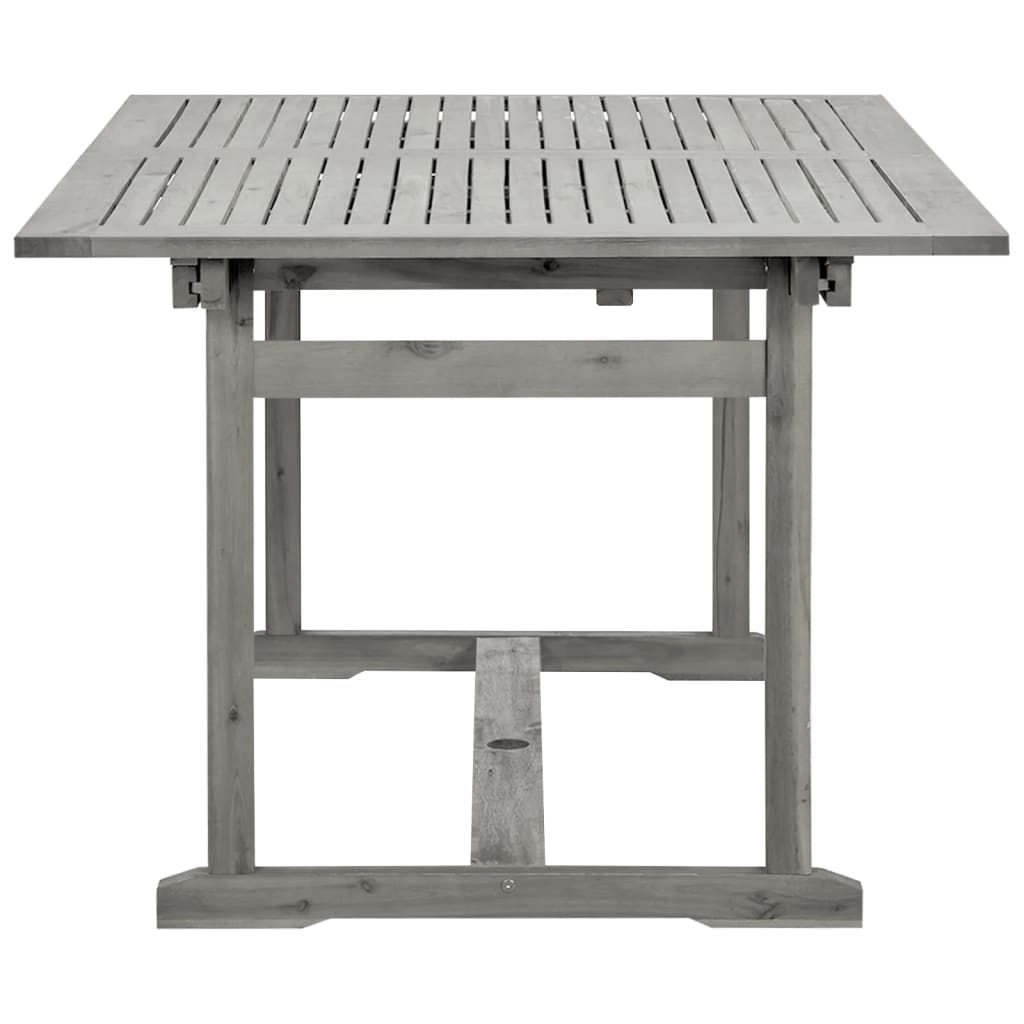 Tuintafel (50-200)X00X75 Cm Massief Acaciahout 200 x 100 x 75 cm Rechthoekig