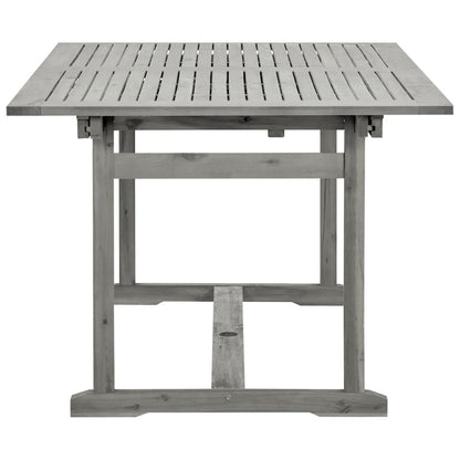 Tuintafel (50-200)X00X75 Cm Massief Acaciahout 200 x 100 x 75 cm Rechthoekig