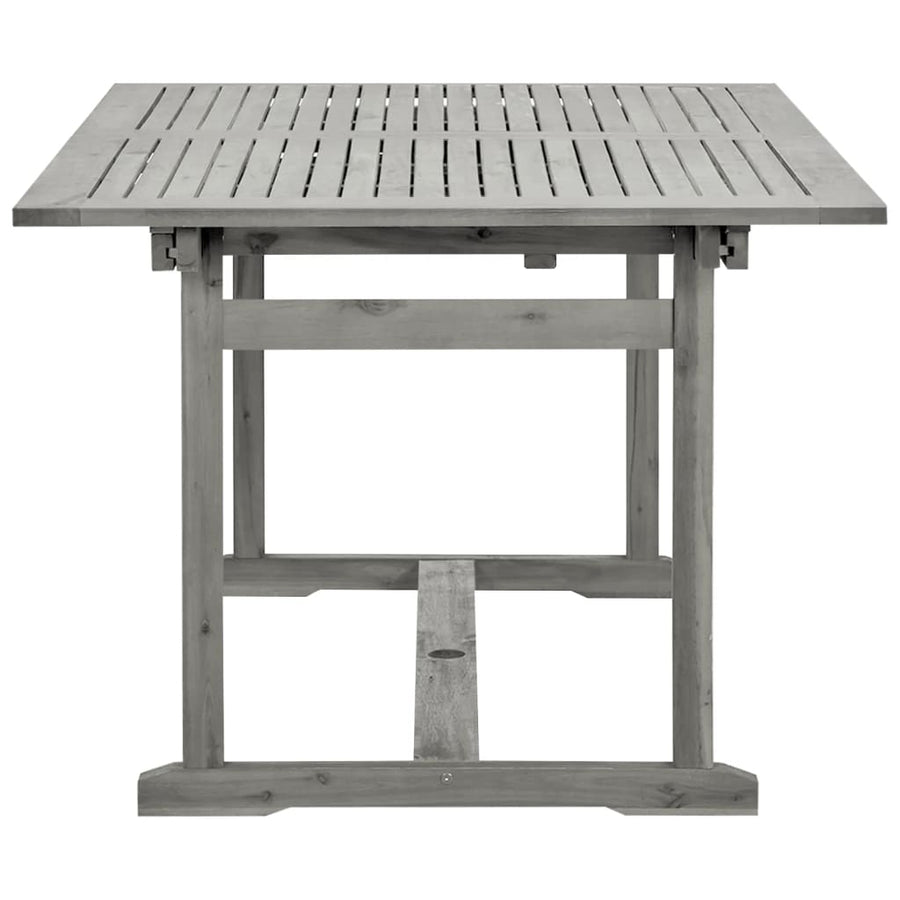 Tuintafel (50-200)X00X75 Cm Massief Acaciahout 200 x 100 x 75 cm Rechthoekig