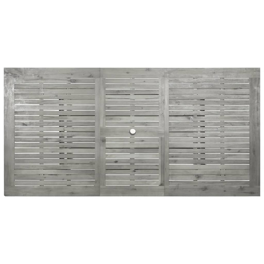 Tuintafel (50-200)X00X75 Cm Massief Acaciahout 200 x 100 x 75 cm Rechthoekig