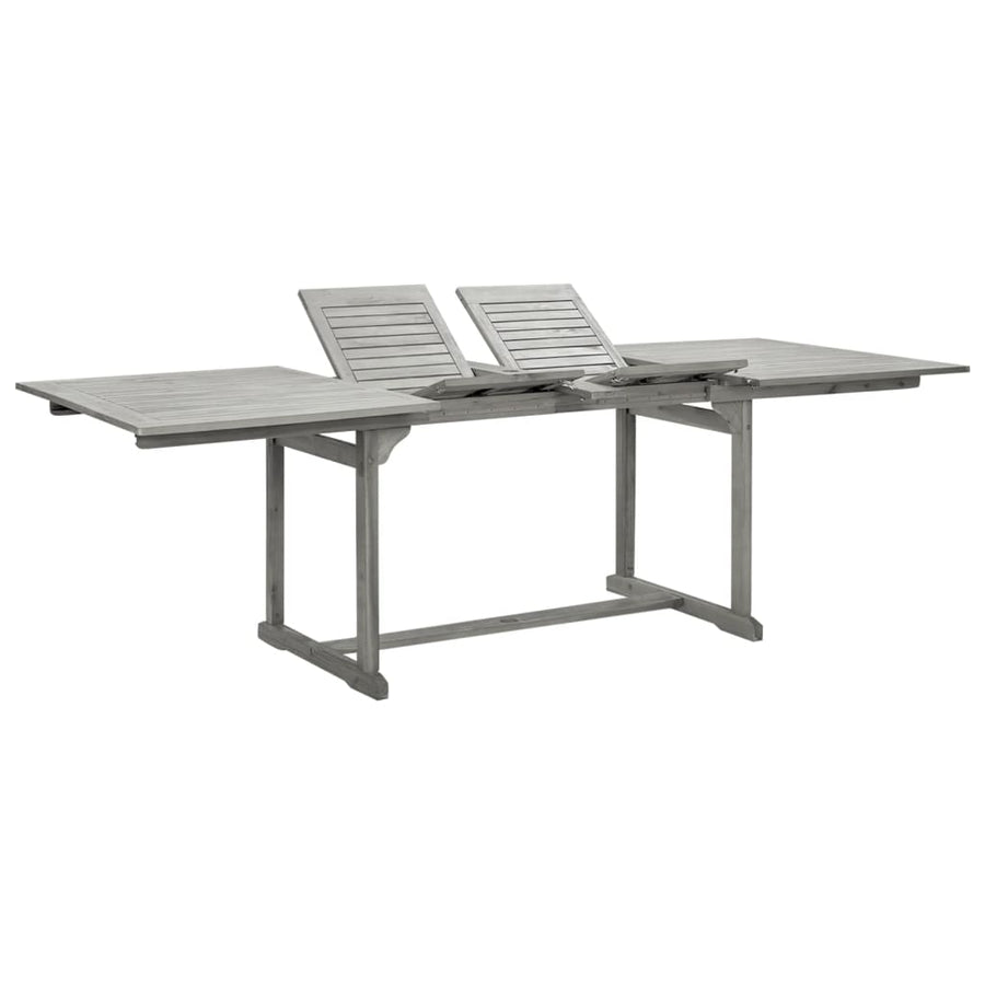 Tuintafel (60-240)X00X75 Cm Massief Acaciahout 240 x 100 x 75 cm Rechthoekig