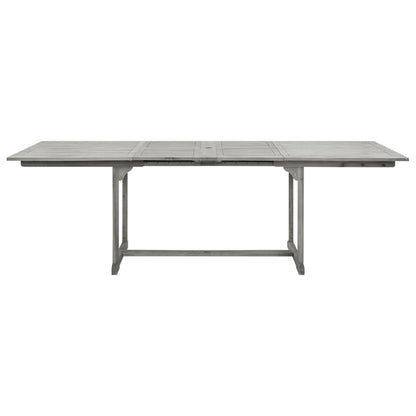 Tuintafel (60-240)X00X75 Cm Massief Acaciahout 240 x 100 x 75 cm Rechthoekig