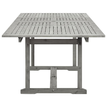 Tuintafel (60-240)X00X75 Cm Massief Acaciahout 240 x 100 x 75 cm Rechthoekig