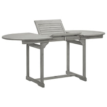 Tuintafel (20-70)X80X75 Cm Massief Acaciahout 170 x 80 x 75 cm ovaal