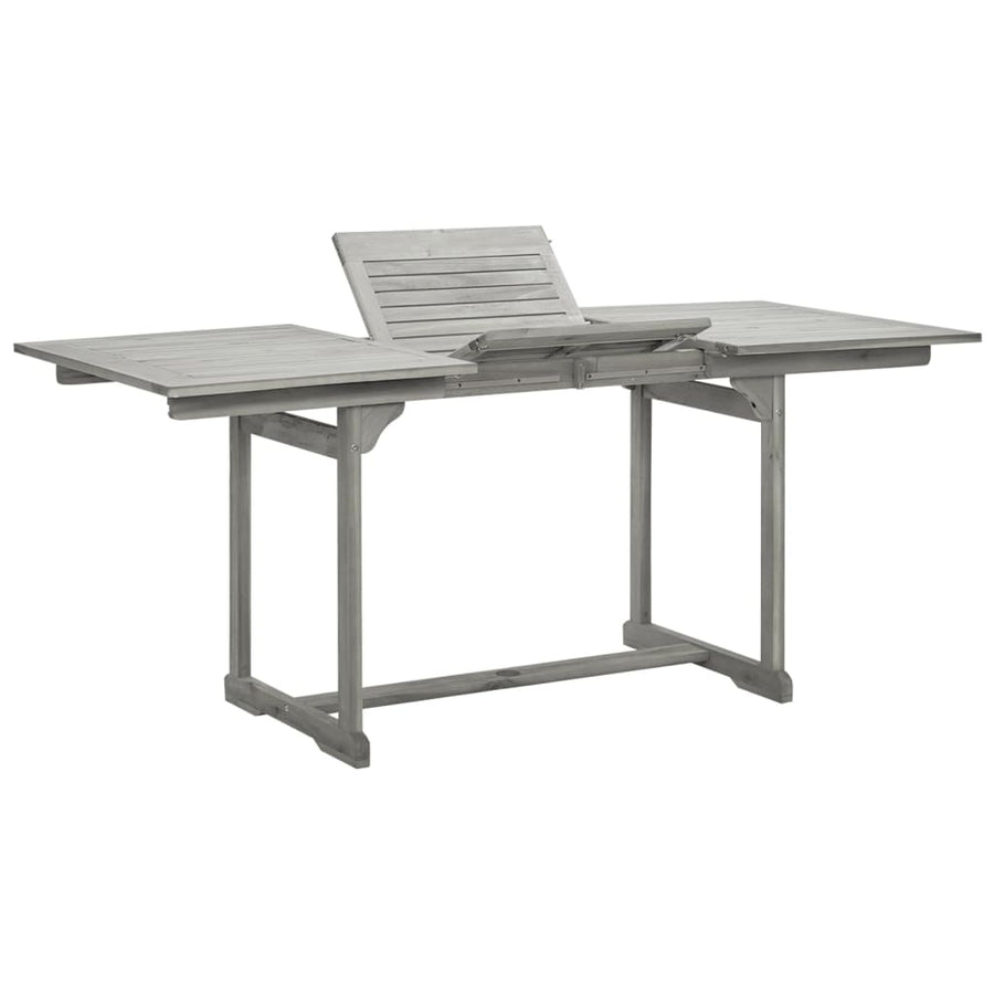 Tuintafel (20-70)X80X75 Cm Massief Acaciahout 170 x 80 x 75 cm Rechthoekig
