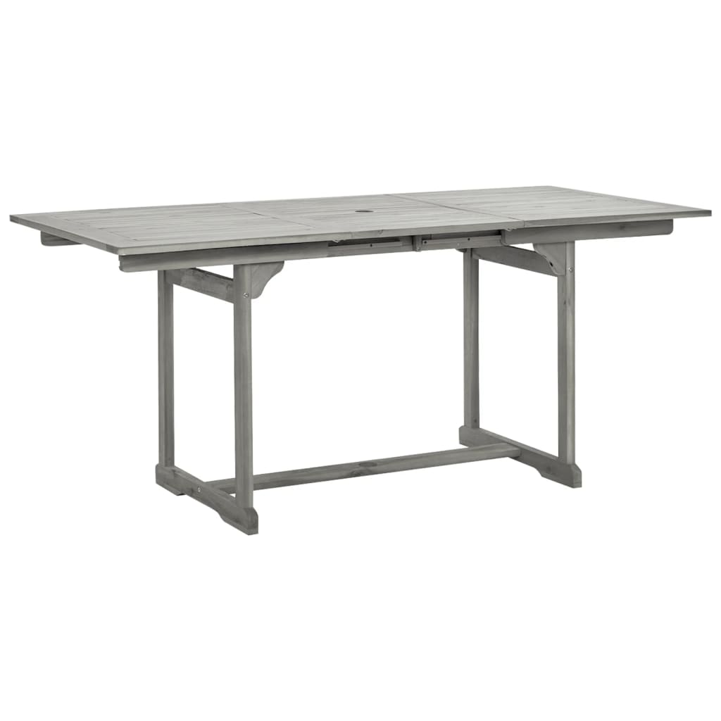 Tuintafel (20-70)X80X75 Cm Massief Acaciahout 170 x 80 x 75 cm Rechthoekig