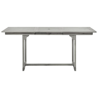 Tuintafel (20-70)X80X75 Cm Massief Acaciahout 170 x 80 x 75 cm Rechthoekig