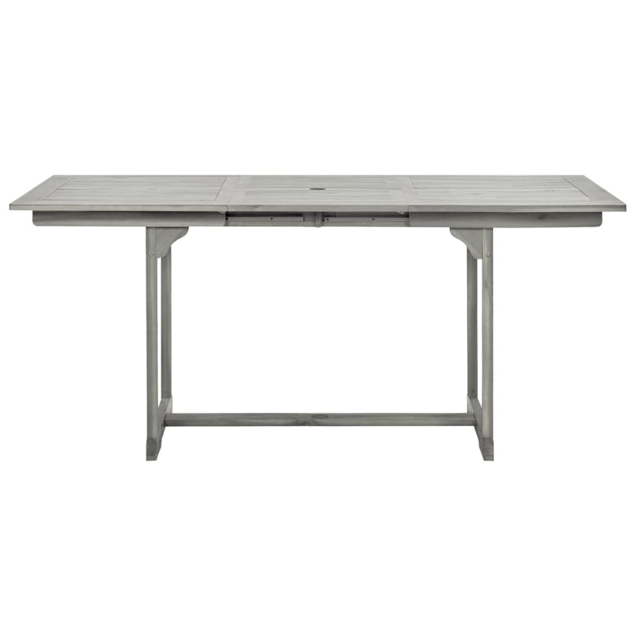 Tuintafel (20-70)X80X75 Cm Massief Acaciahout 170 x 80 x 75 cm Rechthoekig