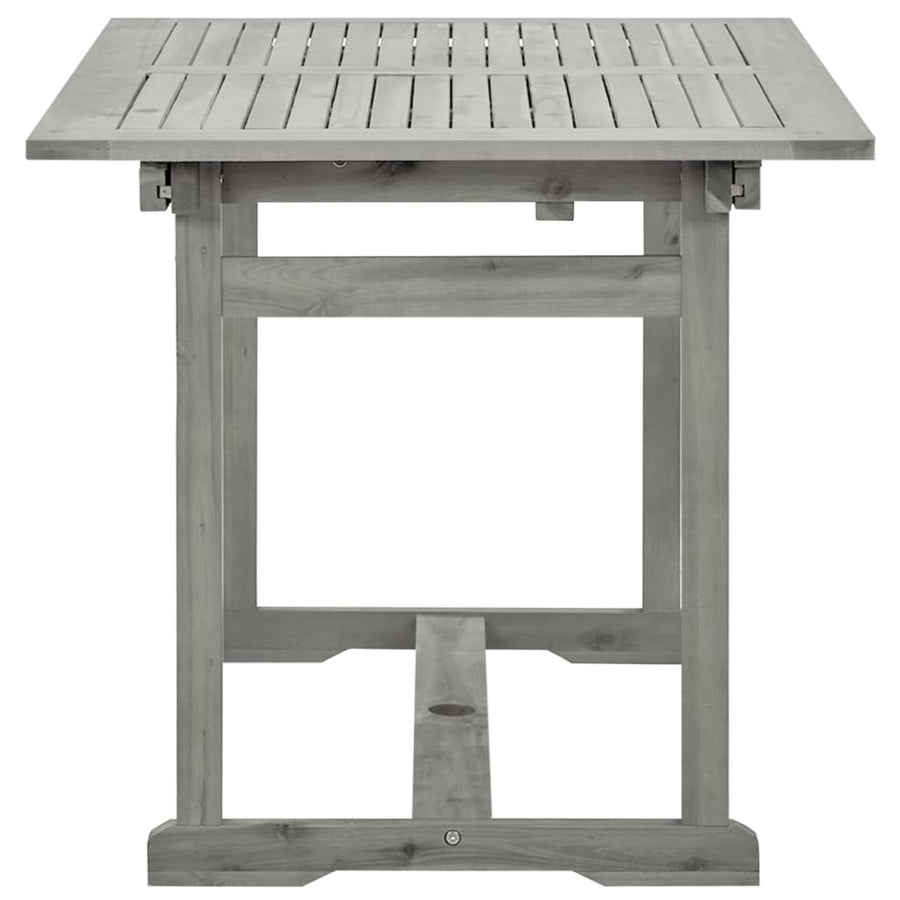 Tuintafel (20-70)X80X75 Cm Massief Acaciahout 170 x 80 x 75 cm Rechthoekig