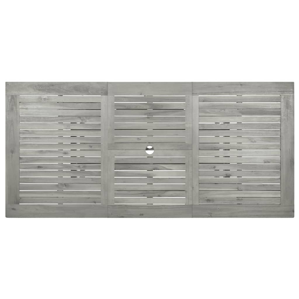 Tuintafel (20-70)X80X75 Cm Massief Acaciahout 170 x 80 x 75 cm Rechthoekig