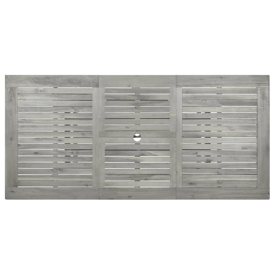 Tuintafel (20-70)X80X75 Cm Massief Acaciahout 170 x 80 x 75 cm Rechthoekig