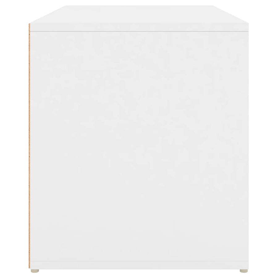 Halbank 80X40X45 Cm Spaanplaat Wit