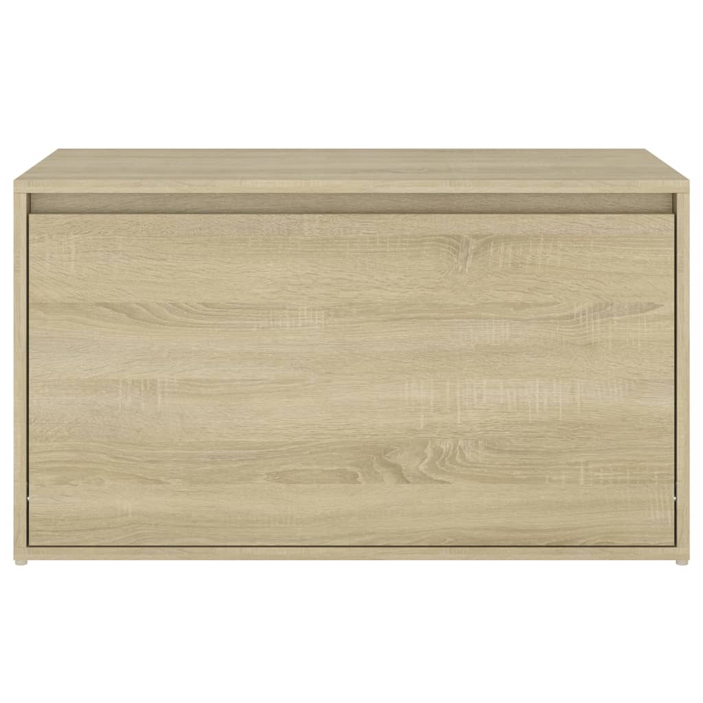 Halbank 80X40X45 Cm Spaanplaat Kleurig Sonoma eiken