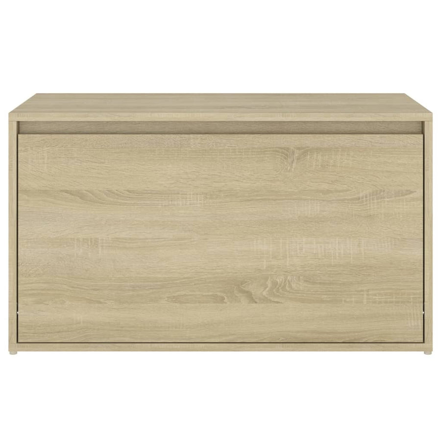 Halbank 80X40X45 Cm Spaanplaat Kleurig Sonoma eiken