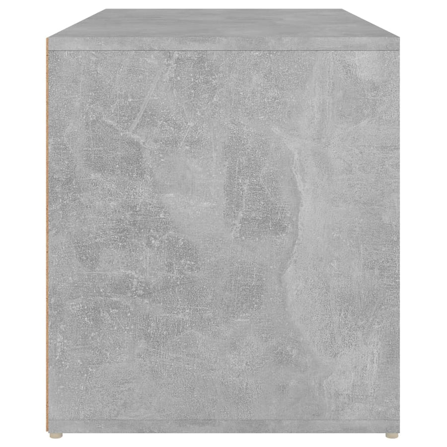 Halbank 80X40X45 Cm Spaanplaat Betongrijs