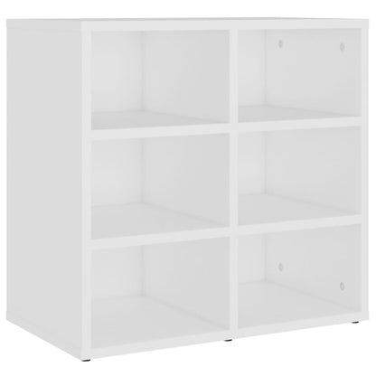 Schoenenkasten 2 St 52,5X30X50 Cm Wit