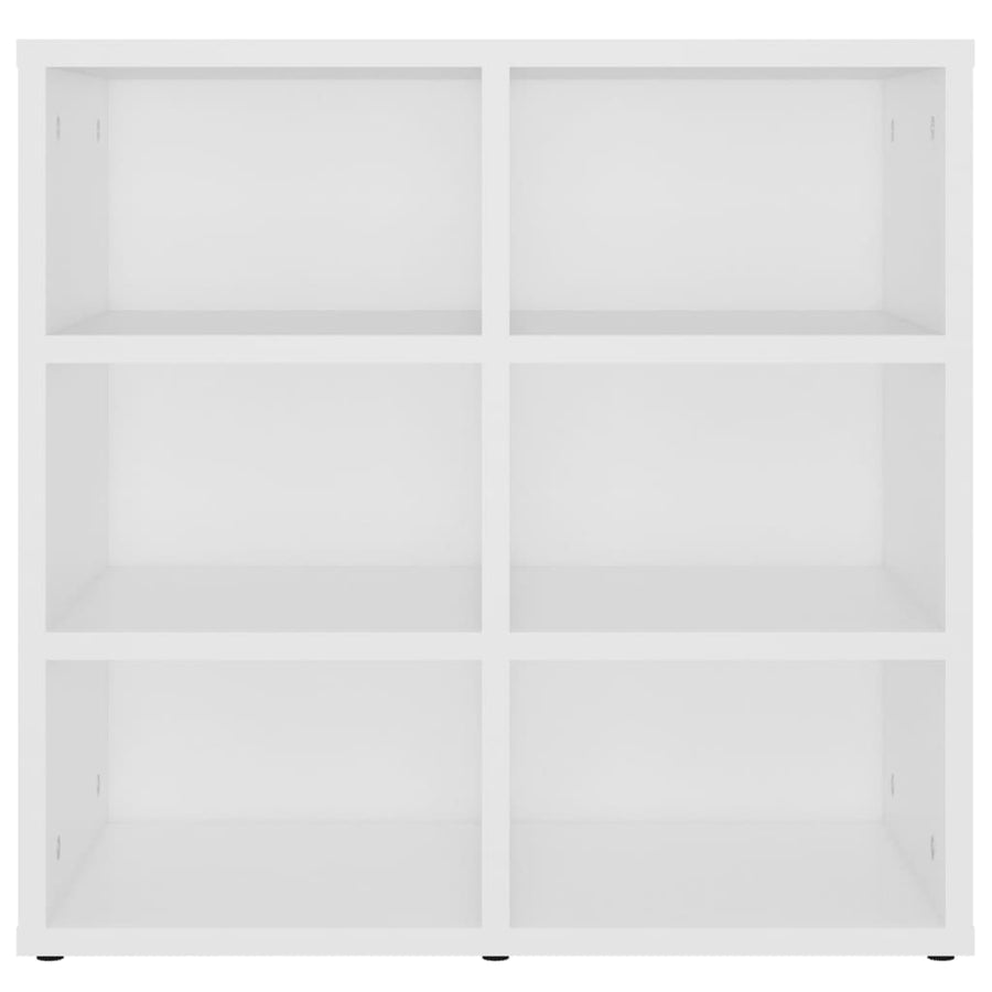 Schoenenkasten 2 St 52,5X30X50 Cm Wit