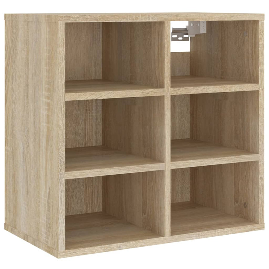 Schoenenkast 52,5X30X50 Cm Sonoma Eikenkleurig