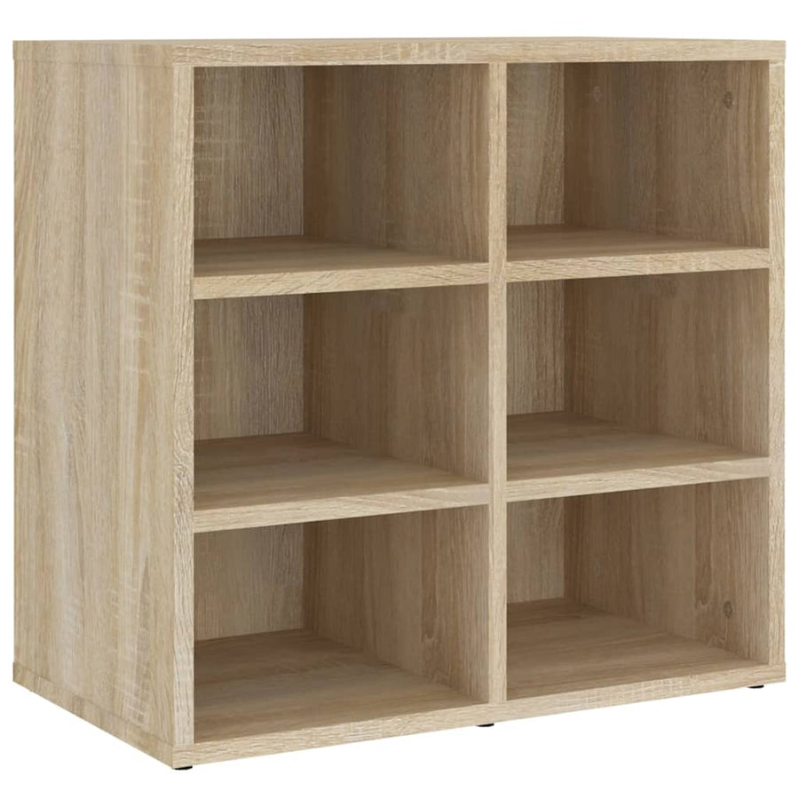 Schoenenkasten 2 St 52,5X30X50 Cm Sonoma Eikenkleurig