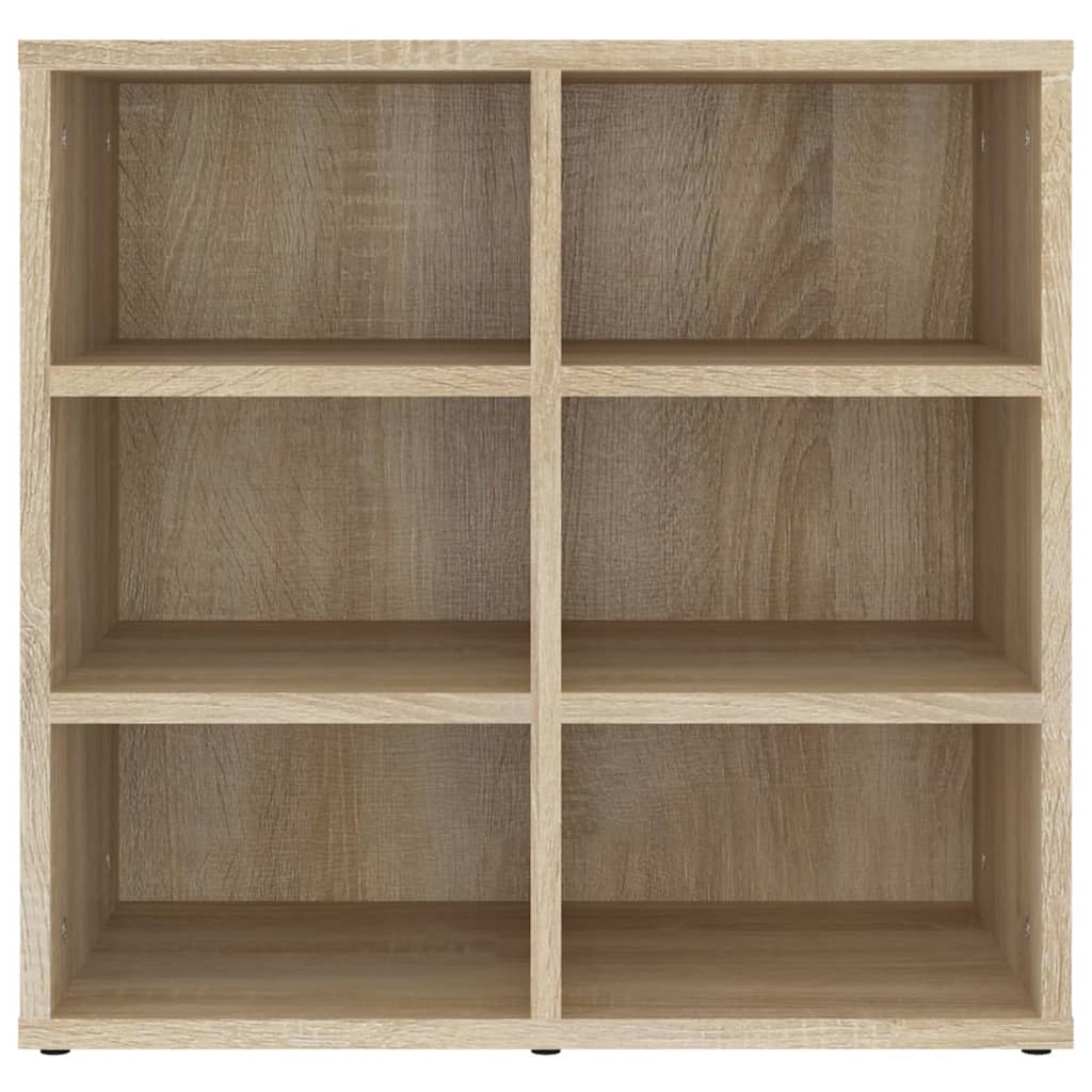 Schoenenkasten 2 St 52,5X30X50 Cm Sonoma Eikenkleurig