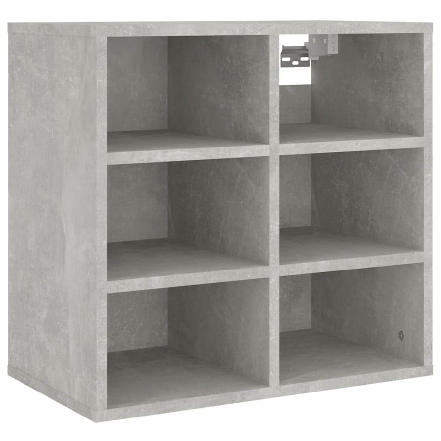 Schoenenkast 52,5X30X50 Cm 1 Betongrijs