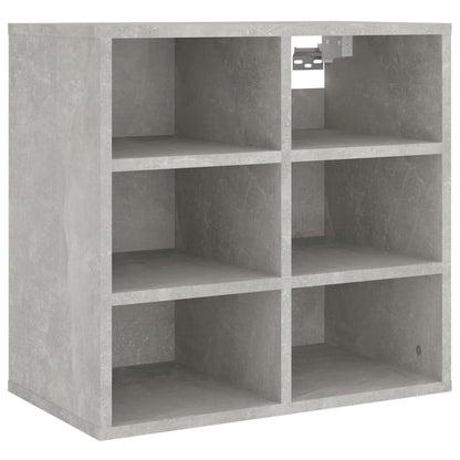 Schoenenkasten 2 St 52,5X30X50 Cm Betongrijs 1