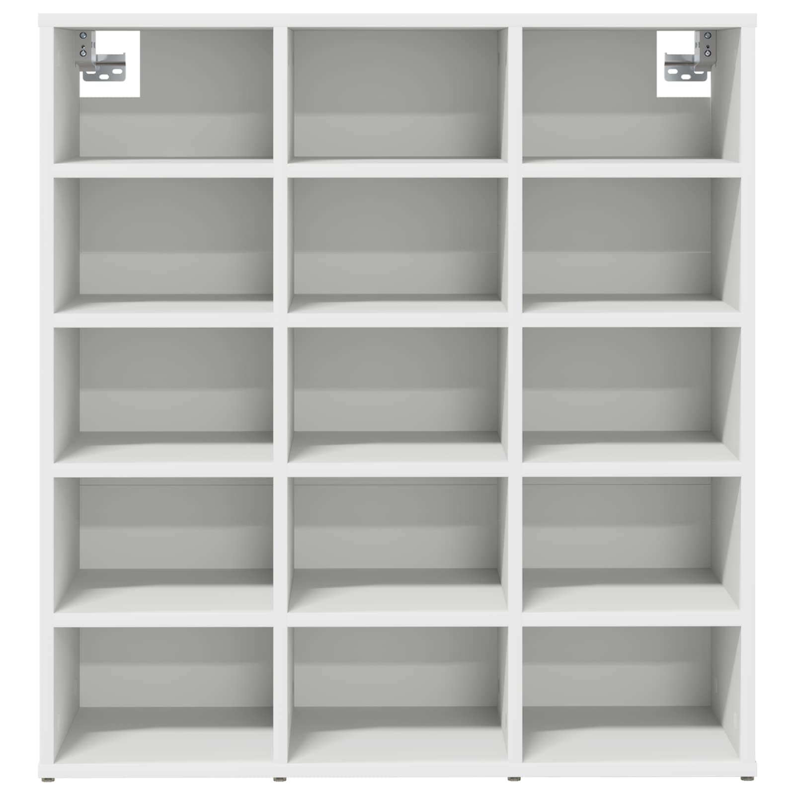 Schoenenkast met plank Wit 77,5 x 30 x 83,5 cm Bewerkt hout