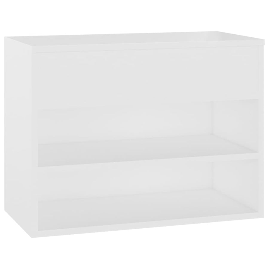 Schoenenbank 60X30X45 Cm Spaanplaat Wit