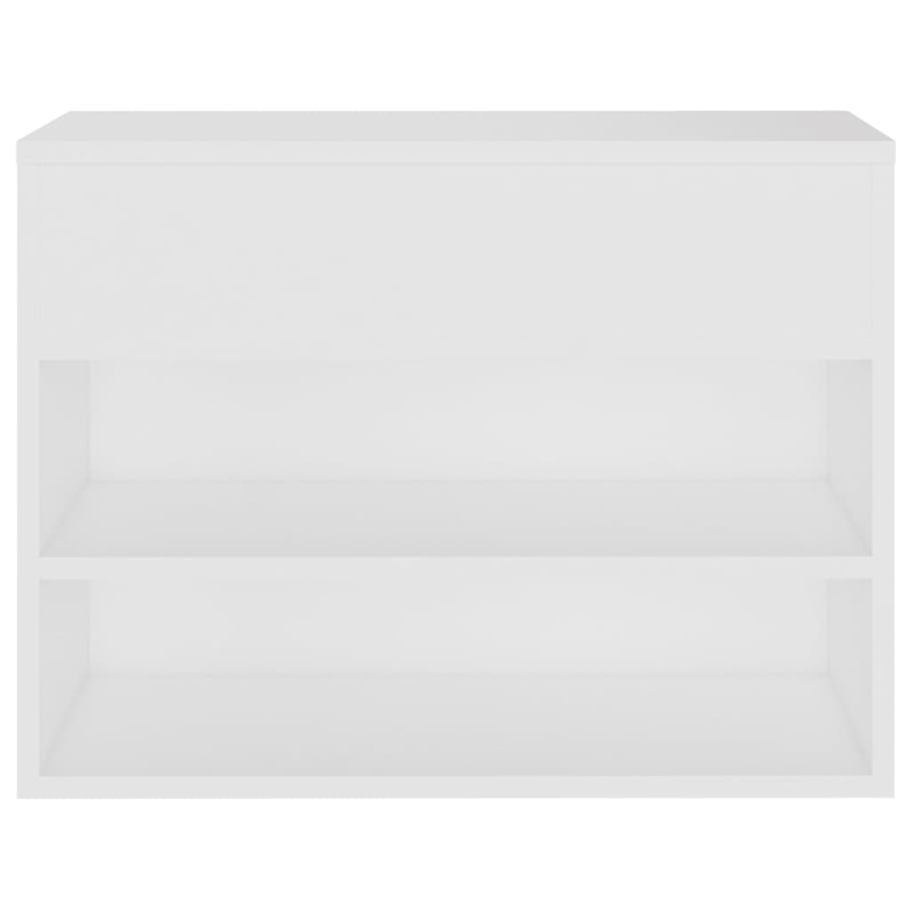 Schoenenbank 60X30X45 Cm Spaanplaat Wit
