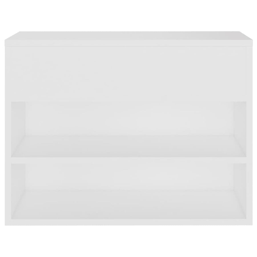 Schoenenbank 60X30X45 Cm Spaanplaat Wit
