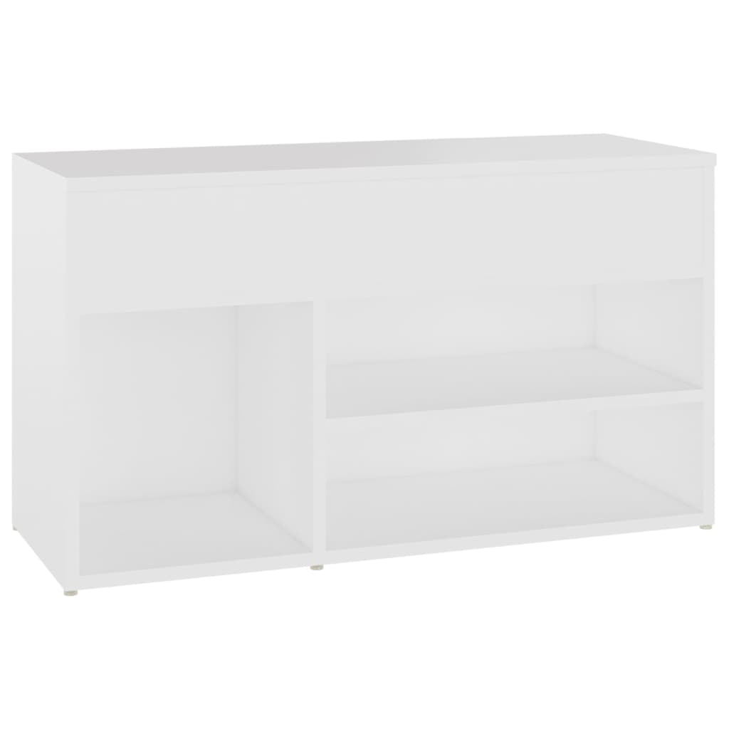 Schoenenbank 80X30X45 Cm Spaanplaat Wit