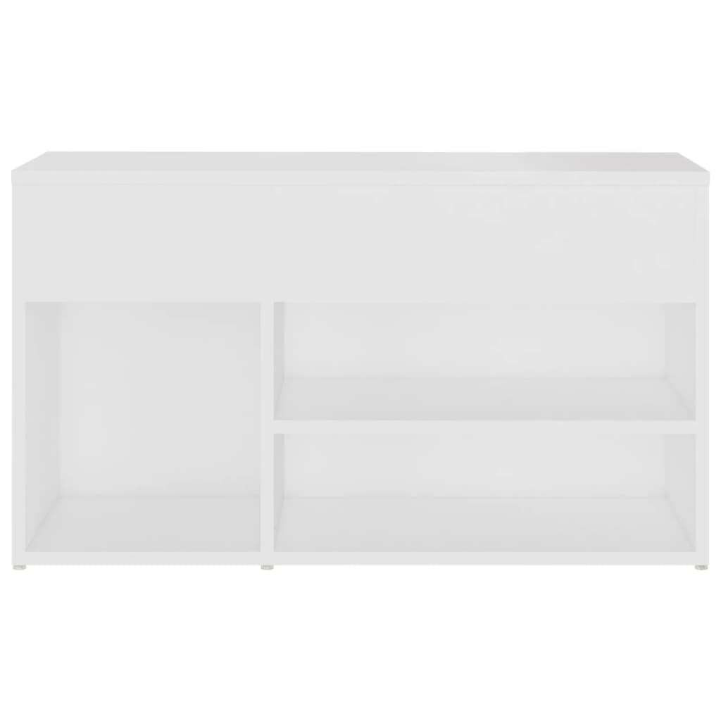 Schoenenbank 80X30X45 Cm Spaanplaat Wit