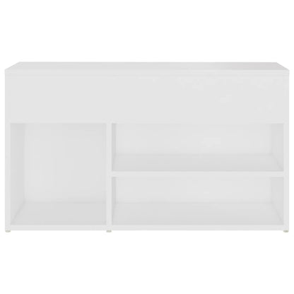 Schoenenbank 80X30X45 Cm Spaanplaat Wit