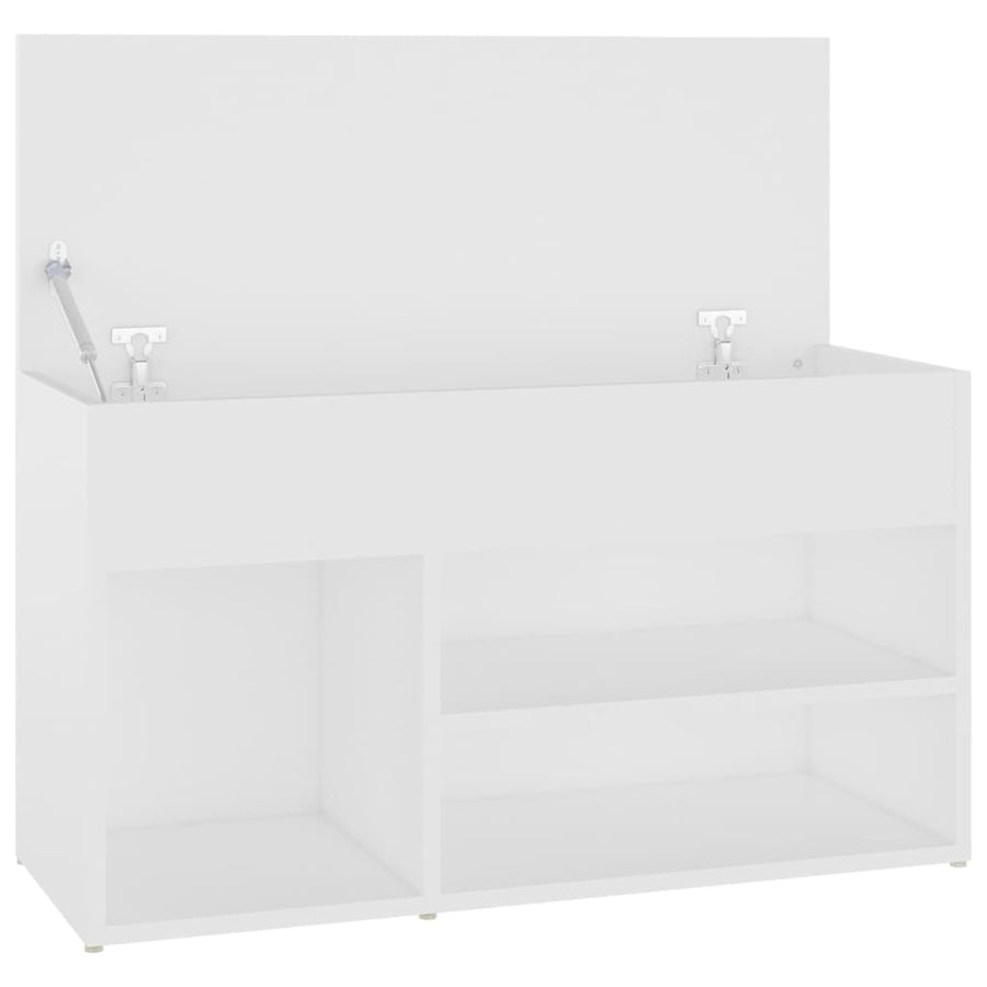 Schoenenbank 80X30X45 Cm Spaanplaat Wit
