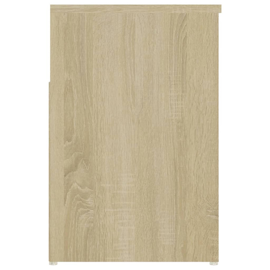 Schoenenbank 80X30X45 Cm Spaanplaat Kleurig Sonoma eiken