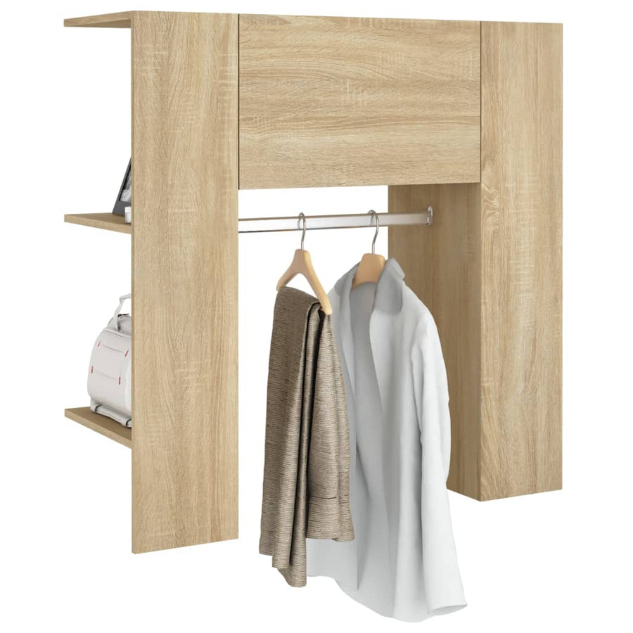 Halmeubel 97,5X37X99 Cm Bewerkt Hout Sonoma Eiken