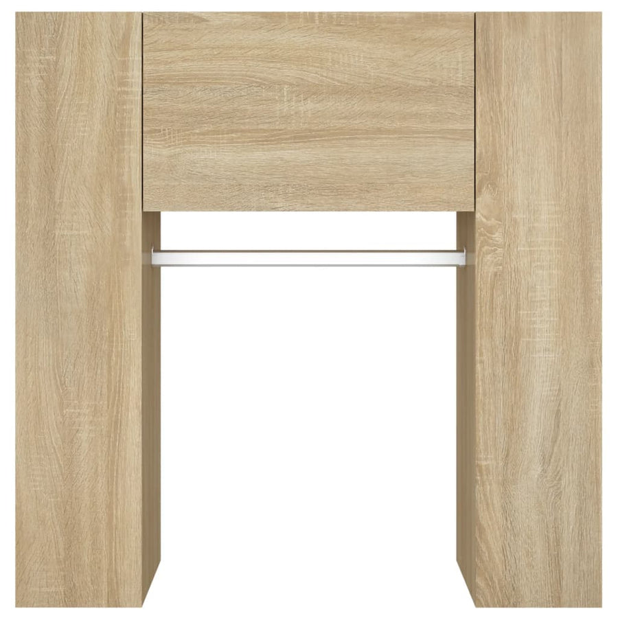 Halmeubel 97,5X37X99 Cm Bewerkt Hout Sonoma Eiken