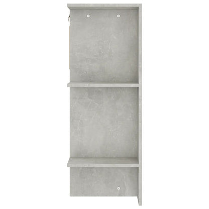 Halmeubel 97,5X37X99Cm Bewerkt Hout Betongrijs