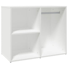 Kledingkast 80X40X65 Cm Bewerkt Hout Wit