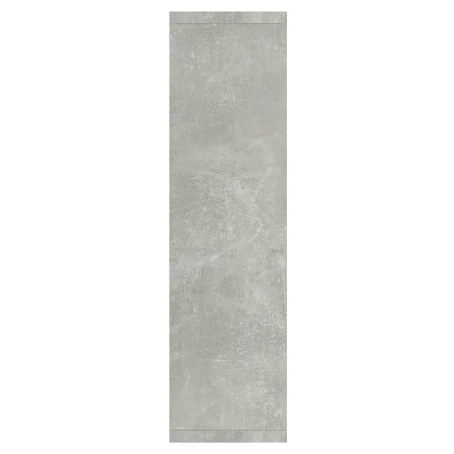 Spiegelkast Met Led-Verlichting 76X5X55 Cm Betongrijs