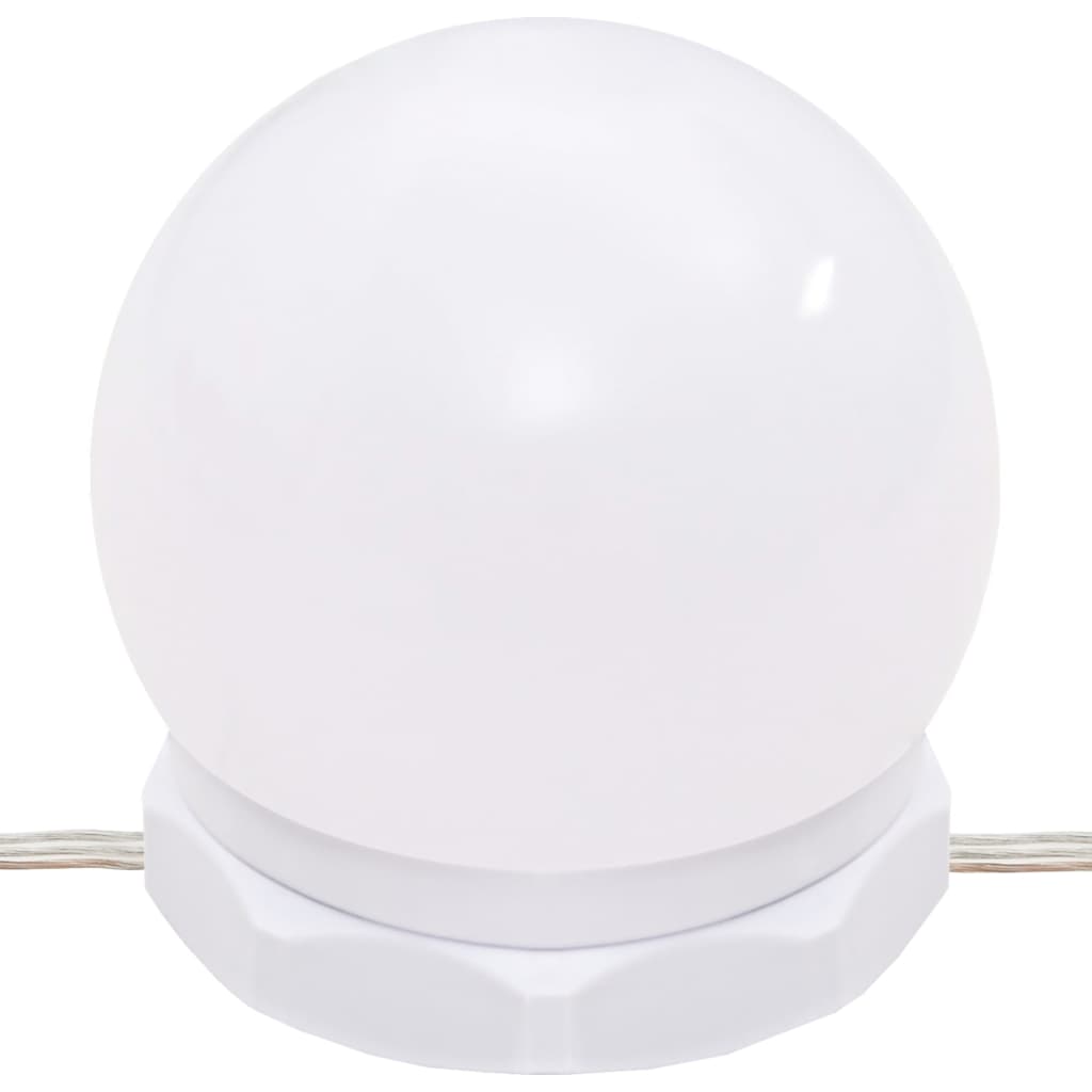 Spiegelkast Met Led-Verlichting 91X15X76,5 Cm Sonoma Eikenkleur