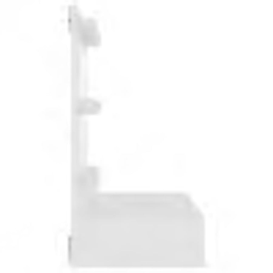 Spiegelkast Met Led-Verlichting 60X3,5X62 Cm Wit