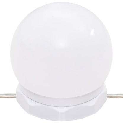 Spiegelkast Met Led-Verlichting 90X3,5X62 Cm Kleur Sonoma eiken