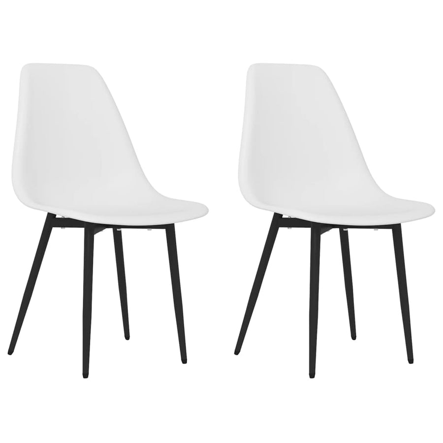 Eetkamerstoelen Pp 2 Wit