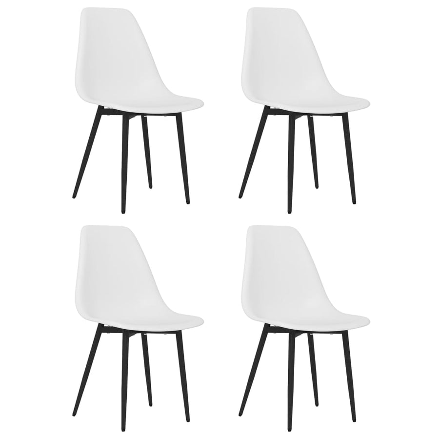Eetkamerstoelen Pp 4 Wit