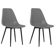 Eetkamerstoelen Pp 2 Grijs